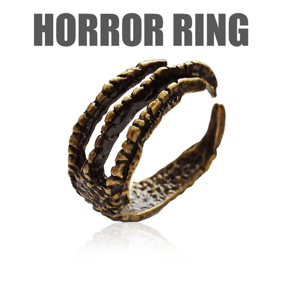 Anillos para mujer, regalos para mujer, moda occidental, anillo gótico de garra para hombre.
