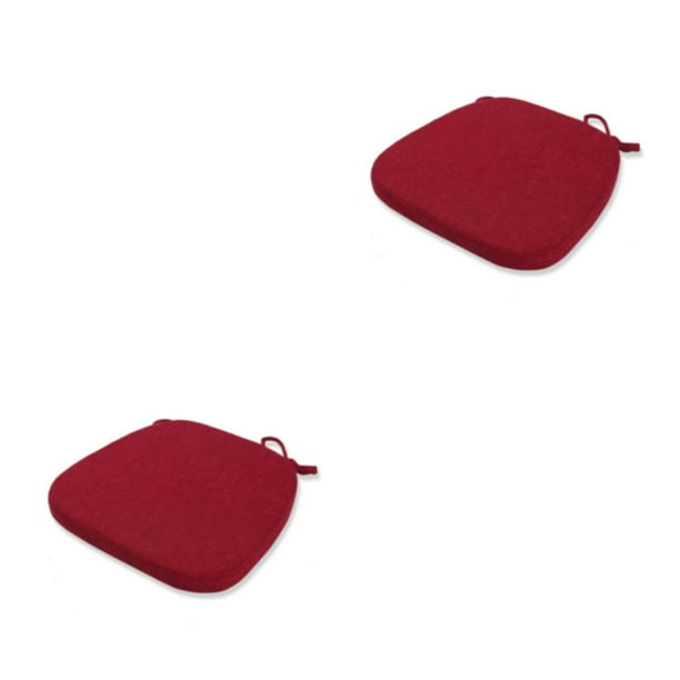 Bearachild Almohadillas para silla en forma de U, cojín de asiento y cálido con lazos, cojines antideslizantes para sillas de comedor, Type5 NO5