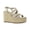 Almond Suede, variant on New York Womens Solace Buckle Faux Suede Strappy Sandals
