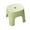 Light green-LG-home supplies, variant on LEFTHIGH Home Medium Plastic Step Stool for Kids Bathroom Non-Slip Low Stool for Bathing Reaching Household Portable Stool 8.07x7.67x6.29 Inches Gifts For Her