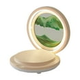 thumbnail image 1 of 3D Art Liquid Motion Relaxing Children's Large Desktop Art Toys Moving Art Picture Round Glass 3D Deep Sea Sandscape Display Flowing Frame For Home Decorations, 1 of 9