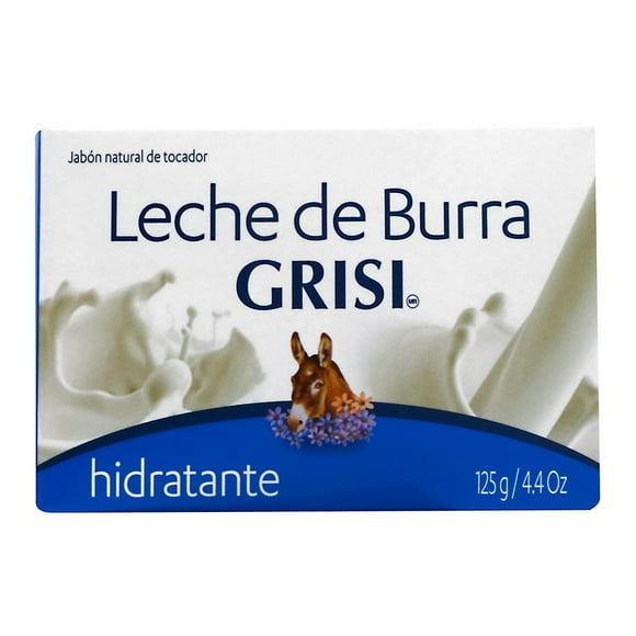 Jabón DE Barra DE Leche DE Burra Grisi 125G JABÓN
