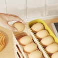 thumbnail image 4 of SSZMDLB under $5 3Pcs Egg Storage Container, Egg Storage Container for Refrigerator, 3 Layer Transparent Rolling Egg Dispenser Tray, Automatic Slide Out Egg Rack for Kitchen, 4 of 8