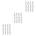 thumbnail image 1 of Cateissary Clip portátil de 12 piezas para tienda de casa, abrazadera para notas de papel para fiesta de boda, Clips giratorios para menú de Type1 NO1, 1 of 6