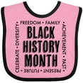 thumbnail image 3 of Inktastic Black History Month-celebrate Boys or Girls Baby Bib, 3 of 4