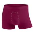 thumbnail image 6 of SDNall Boxers for Men Solid Briefs Comfortable Cotton Middle Waist Men'S Underwear, 6 of 9