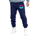 thumbnail image 1 of Pantalones deportivos de longitud completa para hombre, pantalones de ejercicio para correr ajustados, pantalones para correr con cordón, pantalones estampados, pantalones para hombre, 1 of 4