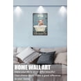 thumbnail image 2 of Funny Pig in Bathtub Wall Art Iron Poster Prints Wall Decor Pig Animal Sunflower Bathroom Sign Rustic Bathroom Modern Artwork Painting Decor Home Decor Housewarming Gift 5.5x8 Inches, 2 of 6