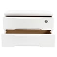 thumbnail image 3 of 2-Tier Wooden Storage Organizer Box with Lockable Drawers, Ergonomic Handles, and Anti-Slip Base for Neat Office Desk Organization, 3 of 6