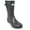 Grey, variant on Forever Young Mid-Calf Solid Color Rubber Rain Boots (Women)