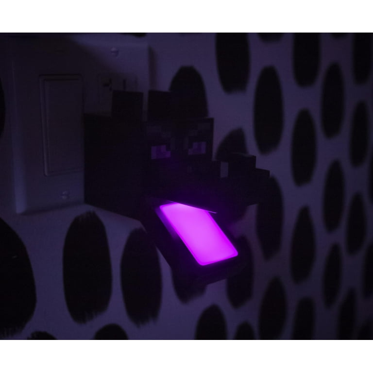 Minecraft Purple Ender Dragon Plug-in Nightlight with Auto Dusk to Dawn  Sensor