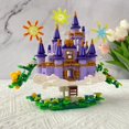 thumbnail image 4 of 4Sets Castle Building Blocks Toy Diy City Model Set Fairy Tale Princess Castle Building Bricks For Girl Toy Christmas Gift, 4 of 5