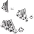 thumbnail image 2 of Boîte de 480 Pcs Boulons Vis Allen Tête Écrous Douille Hexagonale Assortiment Acier Inoxydable 304, 2 of 5