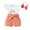 Orange, variant on Gubotare Summer Clothes Girl Baby Girl Summer Clothes Romper Shirt Striped Shorts Bloomers Birthday Outfit 0 3 6 9 12 18 24 Months (Purple,Size 0-3 Months)
