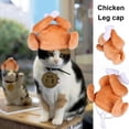 thumbnail image 4 of Sombrero de baqueta de gato, diadema de baqueta de pavo para Halloween, disfraz para perro pequeño y gatito, 4 of 5
