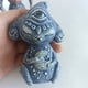 thumbnail image 4 of Adorno de resina animal Estatua de jardín Arte Artesanía Escultura de dibujos animados Decoración para valla de jardín al aire libre, D kenally  HA005663-04B, 4 of 6
