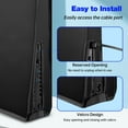 thumbnail image 3 of Dust Cover Compatible with PS5 Slim/ Playstation 5 Slim Disc & Digital Edition, Waterproof Anti-Scratch-Black, 3 of 6