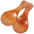 thumbnail image 2 of Yongwei spoons 2Pcs Small Wooden Spoons Seasoning Spoons Reusable Wood Spoons Tea Scoops Kitchen Supplies, 2 of 10