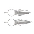 thumbnail image 3 of Impresionantes pendientes con borlas de plata, elegantes pendientes colgantes para mujer, perfectos para bodas, joyas largas de aleación de cristal brillante., 3 of 7