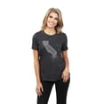 thumbnail image 2 of Thread Tank Designs - Home Roots State California Women Relaxed T-Shirt Tee, 2 of 5