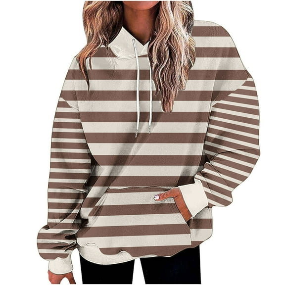 Pohista Zip up Hoodie Women Tops Plus Size Tall Long Sleeve Tops for Women Plus Size Tops My Items Saved for Later