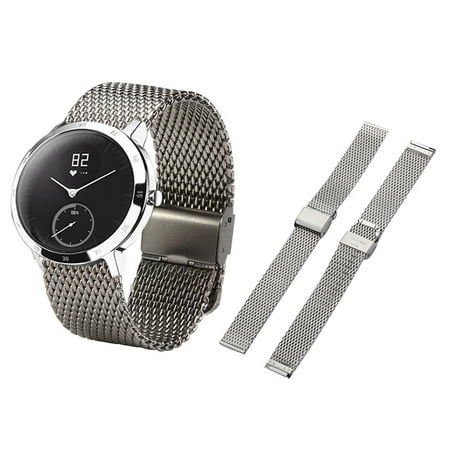 18mm Watch - Mosunx 18mm Milanese Stainless Steel Watch Band For Withings Steel HR 36mm Case 2016 SL