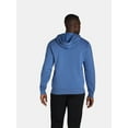 thumbnail image 2 of Athletic Works Men's and Big Men's Fleece Zip Hoodie Sweatshirt, Size S-5XLT, 2 of 5