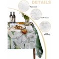 thumbnail image 5 of Summer Botanical Rectangle Tablecloth, White Daisy Botanical Bee Farmhouse Waterproof & StainResistant Tablecloth, Washable Oil-proof Table Cover for Dining/Party/Wedding/Camping/Buffet 60x84 In, 5 of 9