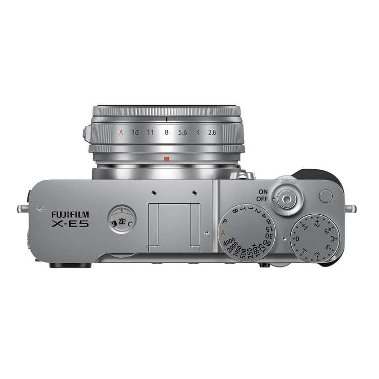 Fujifilm XE5 & XF23MM F2.8 R WR おまけ付き Fujifilm X-E5 Mirrorless Camera (Silver) with XF23mmF2.8 R WR Lens