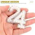 thumbnail image 6 of FENGGUIQU Iron-On Number Patches Set for Clothing, Fabric Badges, Decor Accessories for Jackets, Shirts, and Bags, 6 of 7