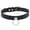 Black, variant on O Ring Choker Necklace for Women Colorful Black Pink Gifts Stainless Steel Necklace Adjustable Goth Pendant Simple Personalized Jewelry Pink