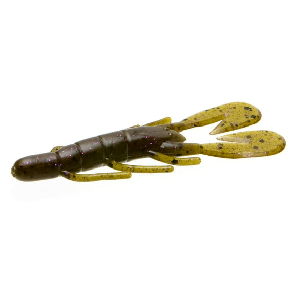 Zoom U-V Speed Craw 3.5'' Green Pumpkin Purple 12pk