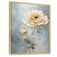 thumbnail image 2 of Designart "Radiant Ranunculus Treasure VI" Ranunculus Floater Framed Wall Art Prints, 2 of 5