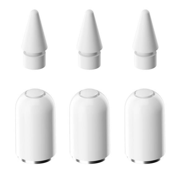 Tapa y puntas de repuesto para Apple Pencil de primera generación (paquete de 6)