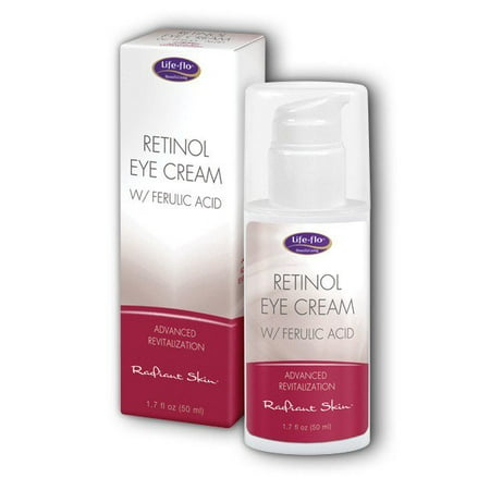 Retinol Eye Cream w/Ferulic Acid Unscented Life Flo Health Products 1.7 oz