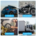 thumbnail image 4 of Kenally Paquete de 100 tapa de válvula de neumático de coche, cubierta de cubo de llanta de bicicleta de camión, Protector portátil a prueba de polvo Vehículos, repuestos y accesorios Mis Kenally BFH000657-00, 4 of 6