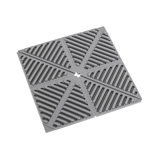 Tapete para escurrir platos antideslizante, tapete para escurrir platos, escurridor de utensilios, escurridor de platos y utensilios para platos calie