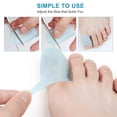 thumbnail image 4 of MAUXDA 14 Pack Upgrade Gel Toe Protector Silicone Toe Caps Toe Sleeve Protectors, Prevent Pain for Corns, Blisters and Ingrown Toenails (2 Pack Large Size + 6 Pack Medium Size + 6 Pack Small Size), 4 of 9