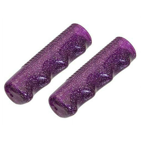 bike Lowrider Grips 7/8 long 95mm Sparkle/Purple.bicycle Grips