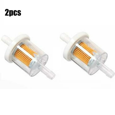 2pcs Professional Motorcycle Oil Filter In-Line Gas Fuel Filters For Kawasaki Kohler 49019-0014 49019-0027 49019-0707