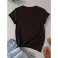 thumbnail image 3 of With God All Things Are Possible Heart Women Christian Faith 1 Pcs Women's Plus Size T-Shirt Funny Oversized Graphic Short Sleeve Tee Novelty 100% Polyester Shirt Casual Crew Neck Top 220g, 3 of 4