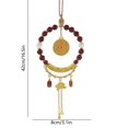 thumbnail image 3 of Car Rearview Mirror Pendant, Antique Car Hanging Ornament with Meaningful Symbol and Fine Weaving Design, Decorative Car Charm for Interior Aesthetic and Safe Driving, 3 of 6