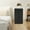 Black, variant on ToppiJoy 7 Drawers Rolling Bedside Table, Mobile Nightstand on Wheels for Bedroom, Modern Steel Storage Cabinet with Smooth Edges (Black)