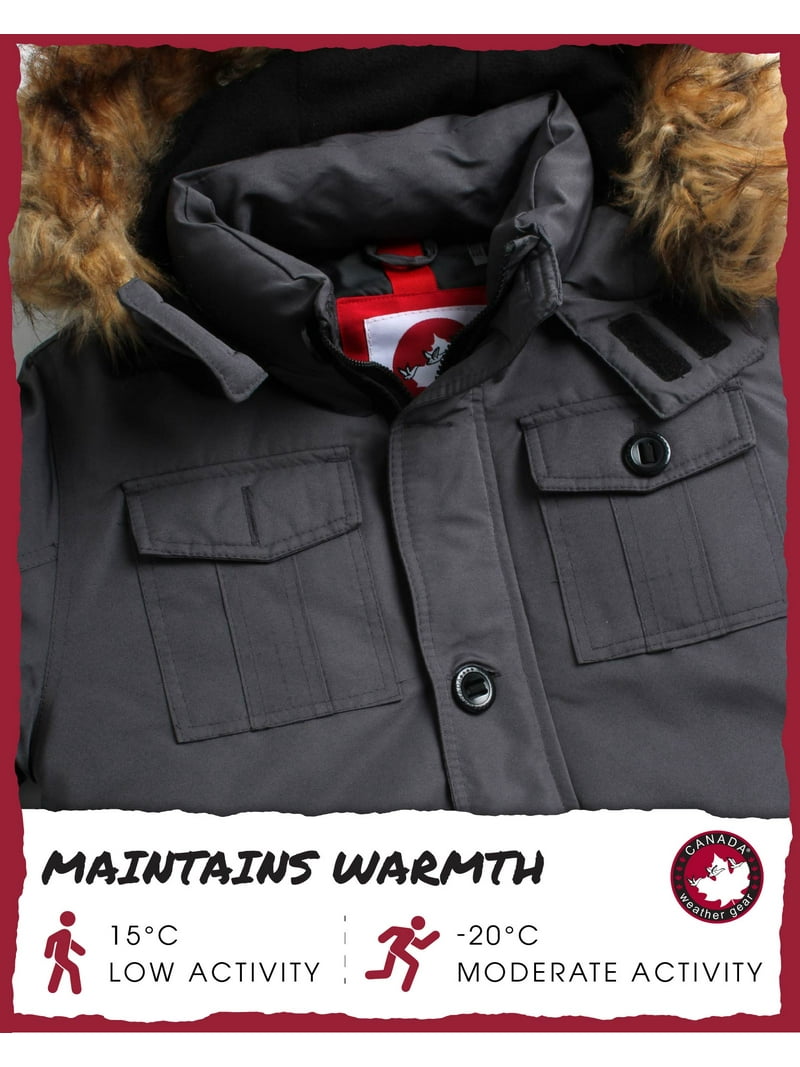 ジャケット・アウター Canadian ECWC Parka - XL size CANADA WEATHER GEAR Men's Winter Coat - Heavyweight Teflon Canvas