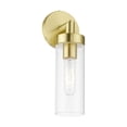 thumbnail image 4 of 16171-12 Livex Lighting Ludlow - 1 Light ADA Wall Sconce In Nautical Style-11.75 Inches Tall and 4.25 Inches Wide-Satin Brass Finish, 4 of 12