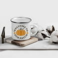 thumbnail image 2 of Koyal Wholesale Fall Autumn Season Stainless Steel Campfire Coffee Mug , Welcome to Our Patch, Pumpking Graphic, 1-Pack, 2 of 5