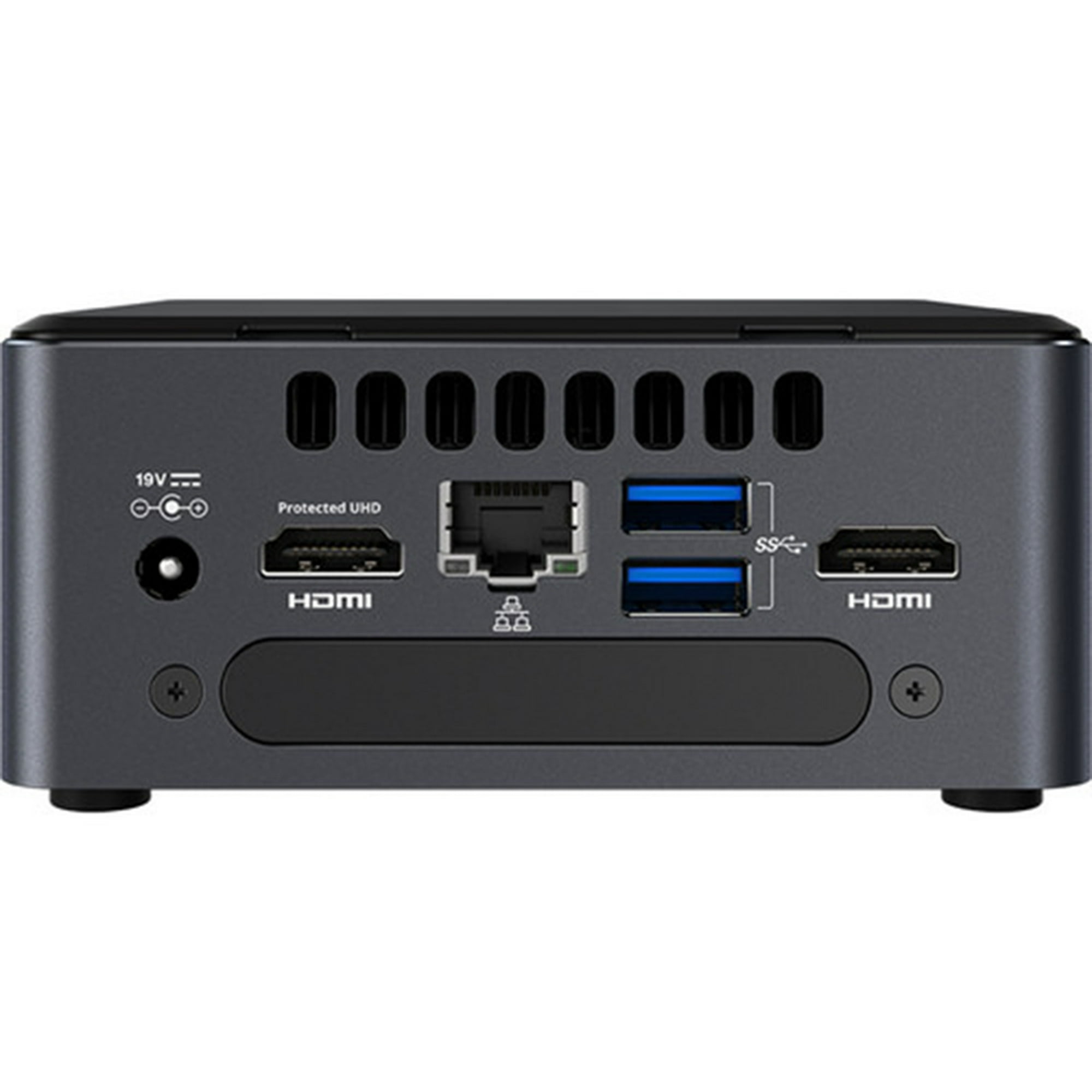 Intel NUC Kit BLKNUC7I5DNHE Home and Business Desktop Black Intel i5 7300U 2 Core 64GB RAM 256GB SATA SSD Intel HD 620 Wifi Bluetooth 4xUSB 3.0 2xHDMI Win 10 Pro Walmart
