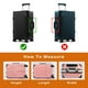 thumbnail image 3 of Funda de maleta FABULWAY de PVC transparente impermeable, juego de 3 piezas, 3 of 6