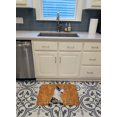 thumbnail image 3 of Carolines Treasures LH9447RUG Harlequin Great Dane Wipe your Paws Machine Washable Memory Foam Mat, 3 of 4