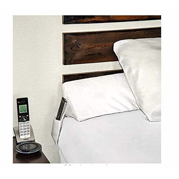 SnugStop Bed Headboard Wedge Mattress Bed Wedge Bed Gap Filler Triangle Pillow King Queen Full Twin Gap Filler Between Your Headboard and Mattress Don't Lose Your Pillow (Full)